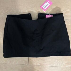 Edikted Black Mini Skirt NWT